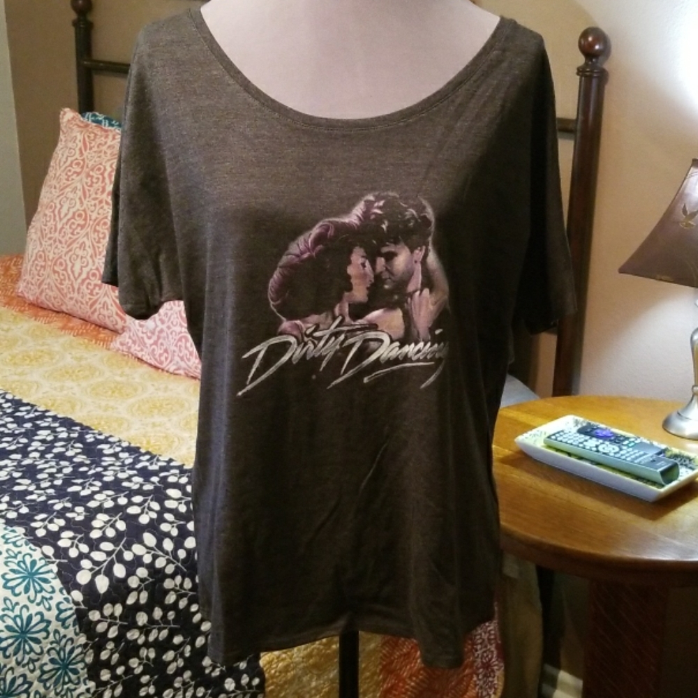 Dirty Dancing Wide Neck Tee M